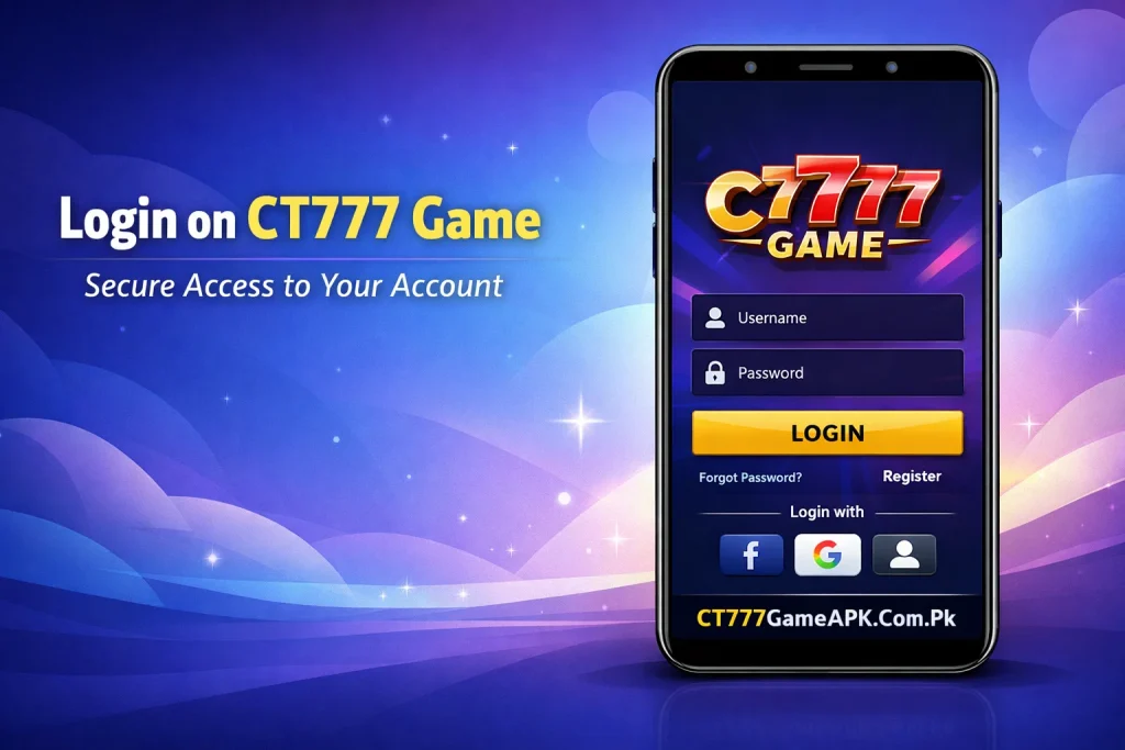 Login on CT777 Game